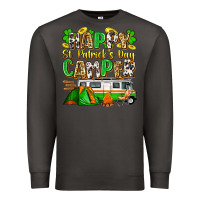 Smoke happy st. patrick's day camper Premium Sweatshirt - Zillion Design Studio
