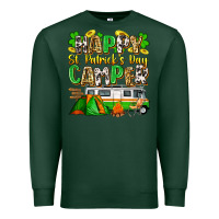 Sports Green happy st. patrick's day camper Premium Sweatshirt - Zillion Design Studio