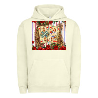 Pigment Pistachio valentines day playing cards Urban Hoodie - AdoDesignShop