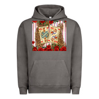Pigment Tornado valentines day playing cards Urban Hoodie - AdoDesignShop
