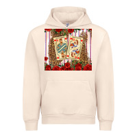 Sandshell valentines day playing cards Urban Hoodie - AdoDesignShop
