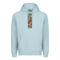 Blue Mist dinosaurs pen wrap Premium Hoodie - Artiststas
