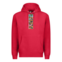 Cardinal dinosaurs pen wrap Premium Hoodie - Artiststas