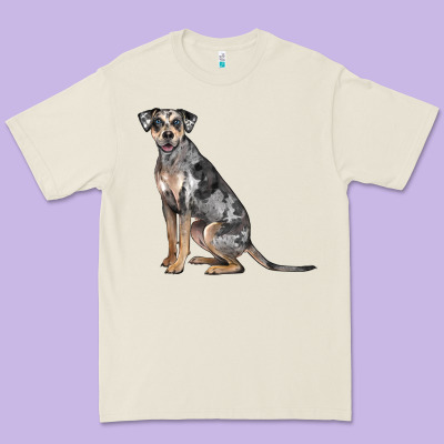 Catahoula Leopard Dog Premium Tee Designed By Lillyallendesigns