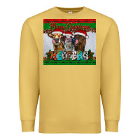 Merry Christmas Heifers Premium Sweatshirt | Teevron