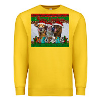 Lemon merry christmas heifers Premium Sweatshirt - RanaPortraitStore