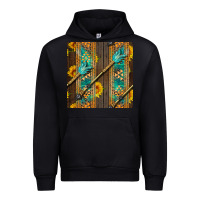 Black aztec and sunflowers Urban Hoodie - BundleAndBundleShop