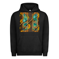 Pigment Black aztec and sunflowers Urban Hoodie - BundleAndBundleShop