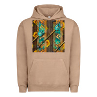 Pigment Burro aztec and sunflowers Urban Hoodie - BundleAndBundleShop