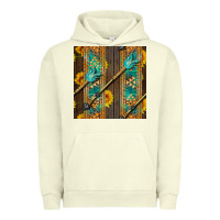 Pigment Pistachio aztec and sunflowers Urban Hoodie - BundleAndBundleShop