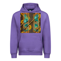 Tulip aztec and sunflowers Urban Hoodie - BundleAndBundleShop