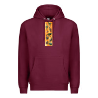 Burgundy dinosaurs pen wrap Premium Hoodie - Artiststas