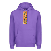 Purple dinosaurs pen wrap Premium Hoodie - Artiststas