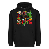 Black santa's favorite cpht Heavyweight Hoodie - Zillion Design Studio