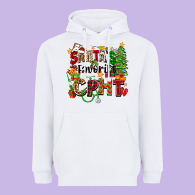 Santa's Favorite Cpht Heavyweight Hoodie Designed By Zillion Design Studio