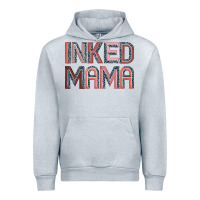 Heather Grey inked mama Urban Hoodie - JahusDesignShop