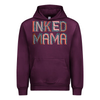 Mauve Wine inked mama Urban Hoodie - JahusDesignShop