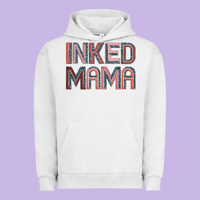 Inked Mama Urban Hoodie Designed By Jahusdesignshop