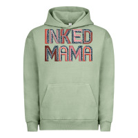 Pigment Oil Green inked mama Urban Hoodie - JahusDesignShop