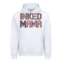 White inked mama Urban Hoodie - JahusDesignShop