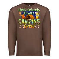 Chestnut fires friends drinks camping crew Premium Sweatshirt - Zillion Design Studio
