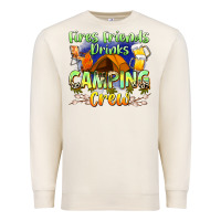 Sandshell fires friends drinks camping crew Premium Sweatshirt - Zillion Design Studio