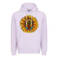 Lilac our lady of guadalupe sunflower Premium Hoodie - JahusDesignShop