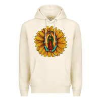 Tofu our lady of guadalupe sunflower Premium Hoodie - JahusDesignShop