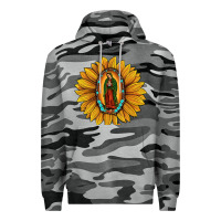 Slate Camo our lady of guadalupe sunflower Premium Hoodie - JahusDesignShop