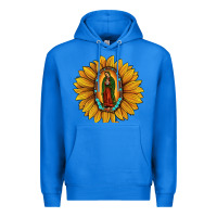 True Royal our lady of guadalupe sunflower Premium Hoodie - JahusDesignShop
