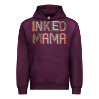Mauve Wine inked mama Urban Hoodie - JahusDesignShop