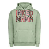 Pigment Oil Green inked mama Urban Hoodie - JahusDesignShop
