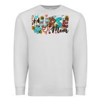 Dove Grey nurse mom Premium Sweatshirt - texasbilliewilder