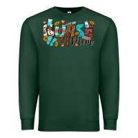 Sports Green nurse mom Premium Sweatshirt - texasbilliewilder