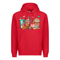 Red baking coffee cups Premium Hoodie - Jasminsmagicworld