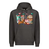 Smoke baking coffee cups Premium Hoodie - Jasminsmagicworld