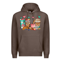 Coffee baking coffee cups Premium Hoodie - Jasminsmagicworld