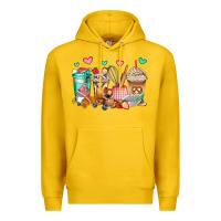 Lemon baking coffee cups Premium Hoodie - Jasminsmagicworld