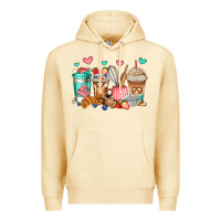 Pina Colada baking coffee cups Premium Hoodie - Jasminsmagicworld