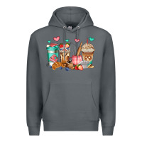 Rock baking coffee cups Premium Hoodie - Jasminsmagicworld