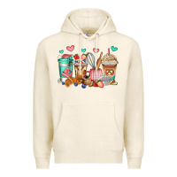 Tofu baking coffee cups Premium Hoodie - Jasminsmagicworld