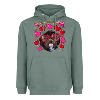 Valentine's Day Havanese Dog Heavyweight Hoodie | Teevron