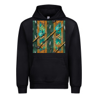 Black aztec and arrow Urban Hoodie - BundleAndBundleShop
