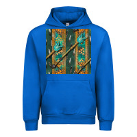 Cobalt aztec and arrow Urban Hoodie - BundleAndBundleShop