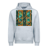 Heather Grey aztec and arrow Urban Hoodie - BundleAndBundleShop
