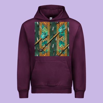 Aztec And Arrow Urban Hoodie Designed By Bundleandbundleshop