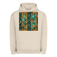 Pigment French Oak aztec and arrow Urban Hoodie - BundleAndBundleShop