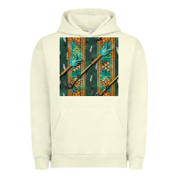 Pigment Pistachio aztec and arrow Urban Hoodie - BundleAndBundleShop