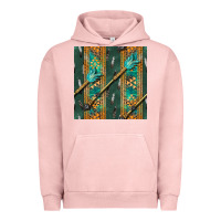 Pigment Salmon aztec and arrow Urban Hoodie - BundleAndBundleShop