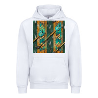 White aztec and arrow Urban Hoodie - BundleAndBundleShop